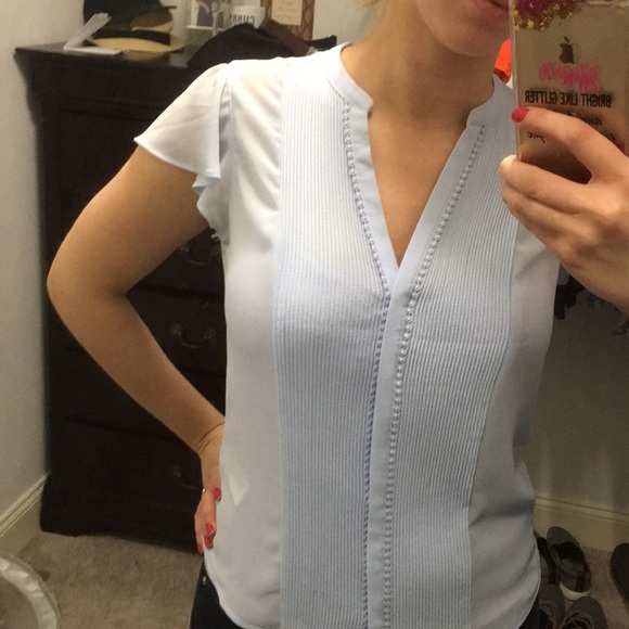 Light Blue Blouse - Picture 3 of 3